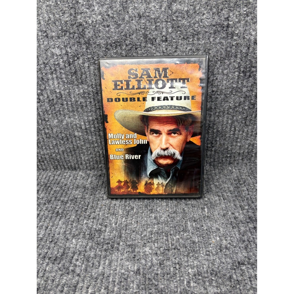 Sam Elliott Double Feature DVD Molly and Lawless John/ Blue River Western Drama